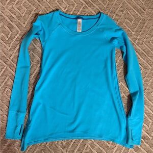 Ivivva Turquoise Blue Activewear Top